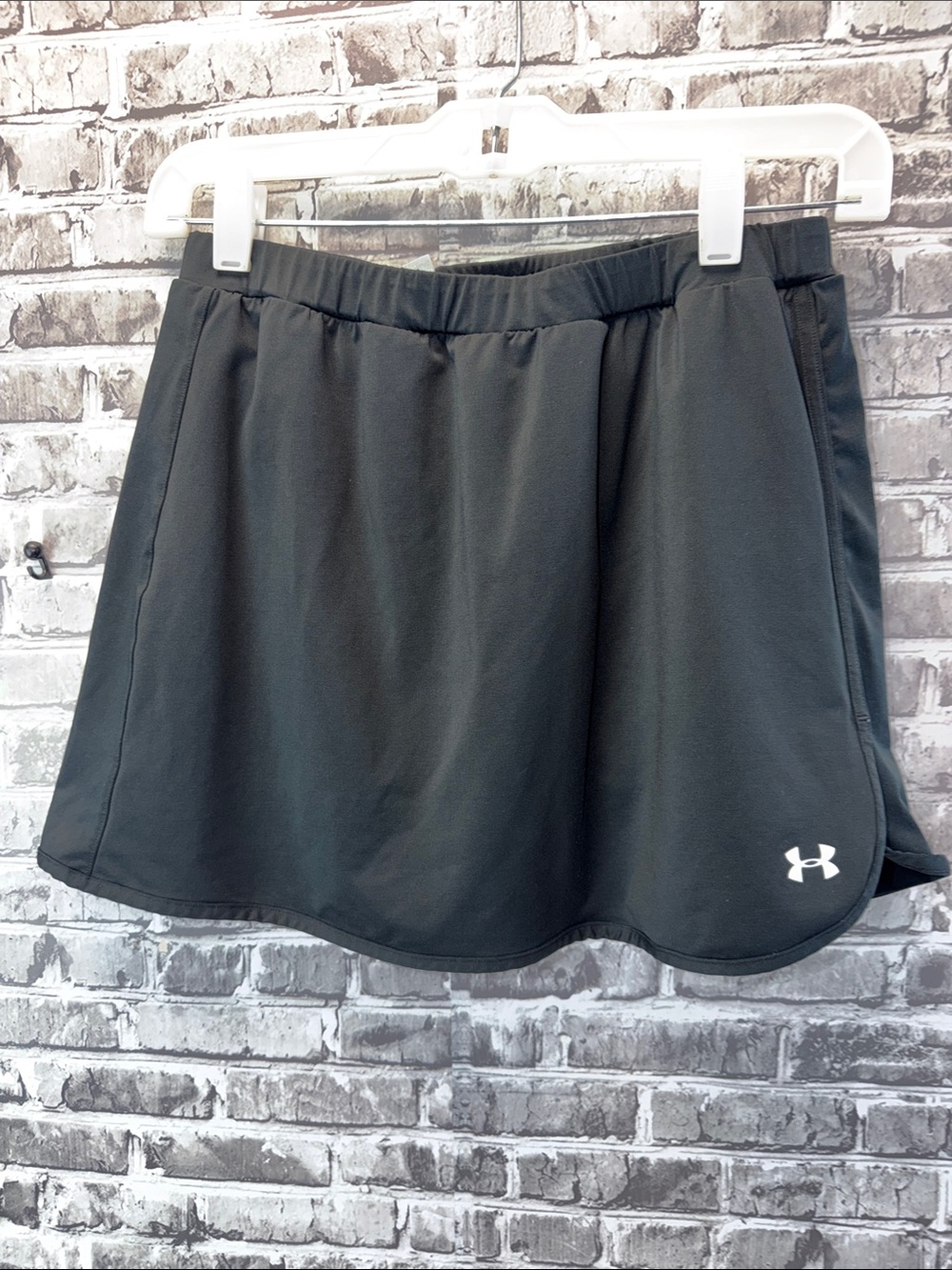 Under Armour Black Performance Tennis Skort with Logo